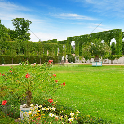 在古老的德國施韋津根市公園美麗的格萊特莊園高清圖片下載-正版圖片304366956