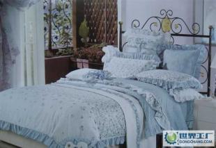 英倫莊園蘭系列40S活性印刷四件套 家居生活的優雅之選